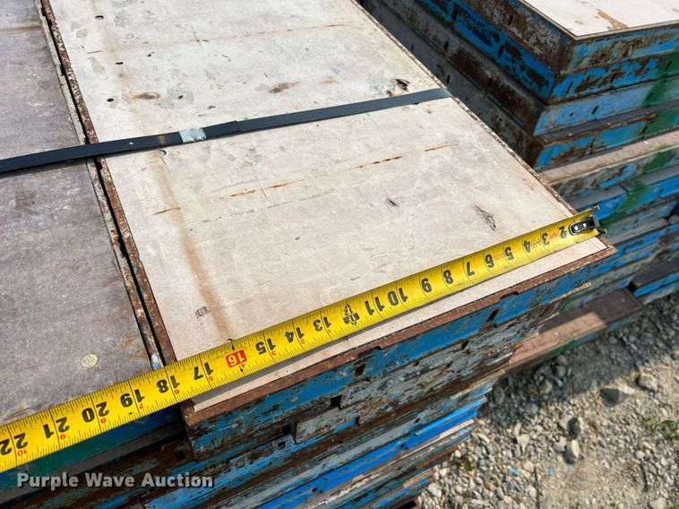 image for item II9195 (5) pallets of concrete forms