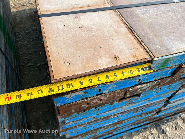 image for item II9195 (5) pallets of concrete forms