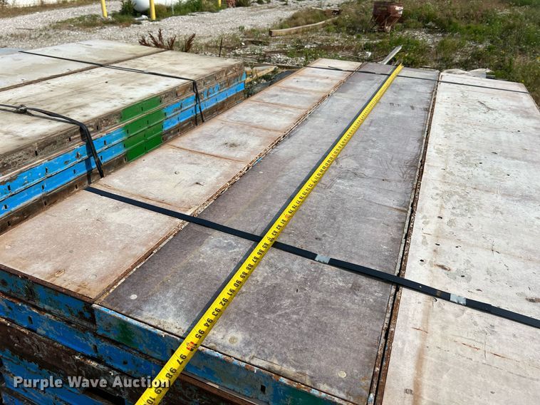 image for item II9195 (5) pallets of concrete forms