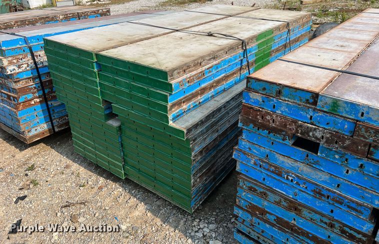 image for item II9195 (5) pallets of concrete forms