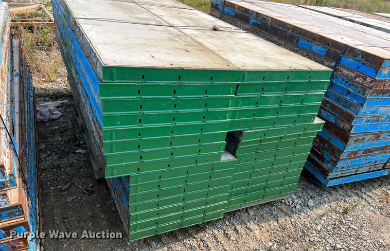 image for item II9195 (5) pallets of concrete forms