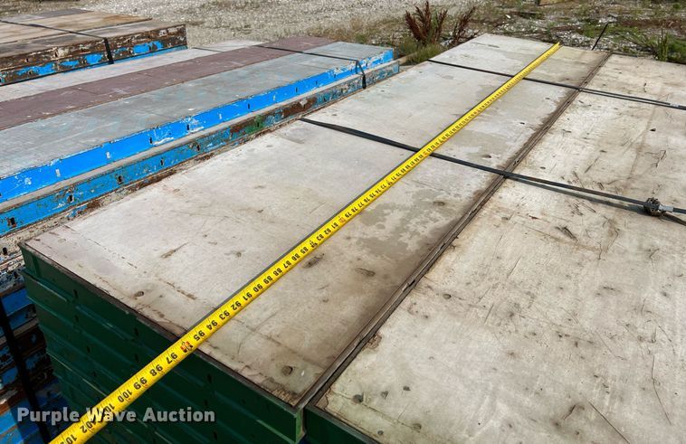 image for item II9195 (5) pallets of concrete forms