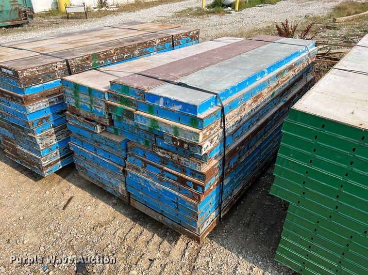 image for item II9195 (5) pallets of concrete forms