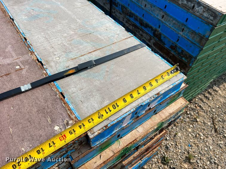 image for item II9195 (5) pallets of concrete forms