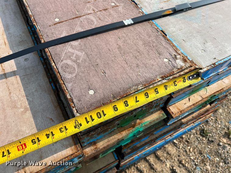 image for item II9195 (5) pallets of concrete forms