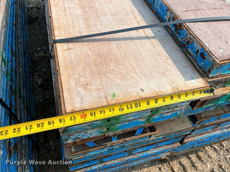 image for item II9195 (5) pallets of concrete forms