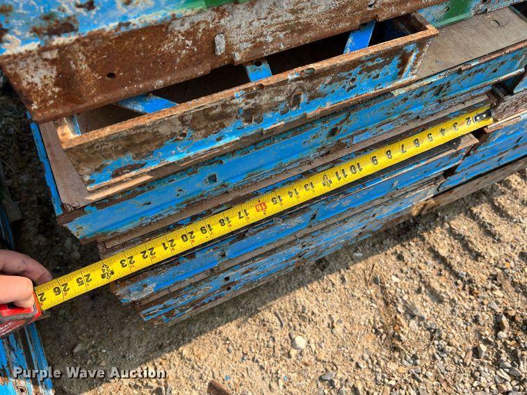 image for item II9195 (5) pallets of concrete forms