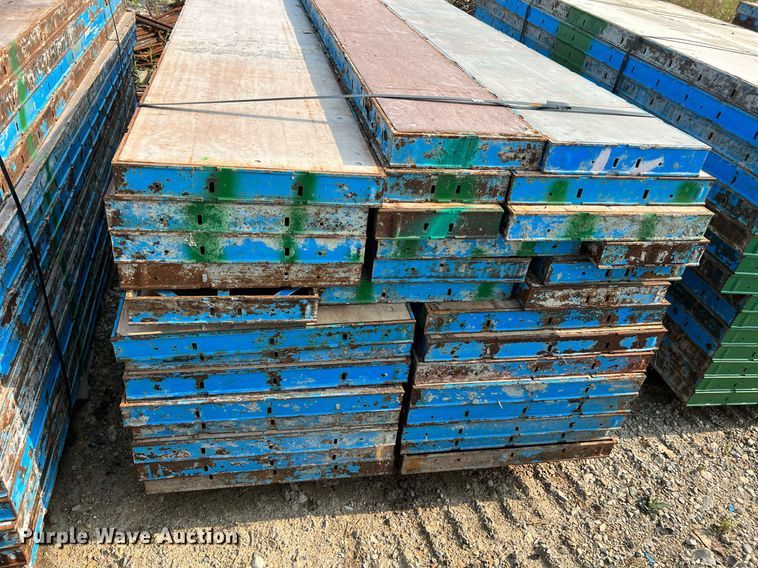 image for item II9195 (5) pallets of concrete forms