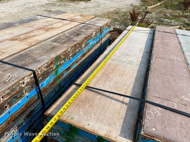 image for item II9195 (5) pallets of concrete forms