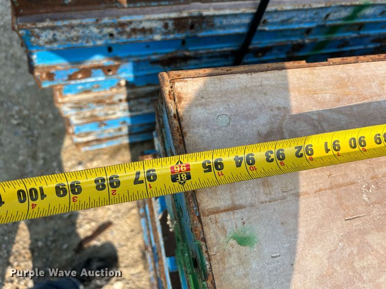 image for item II9195 (5) pallets of concrete forms