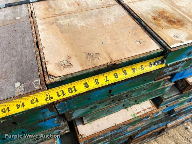 image for item II9195 (5) pallets of concrete forms