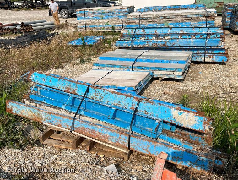 image for item II9196 (9) pallets of concrete forms
