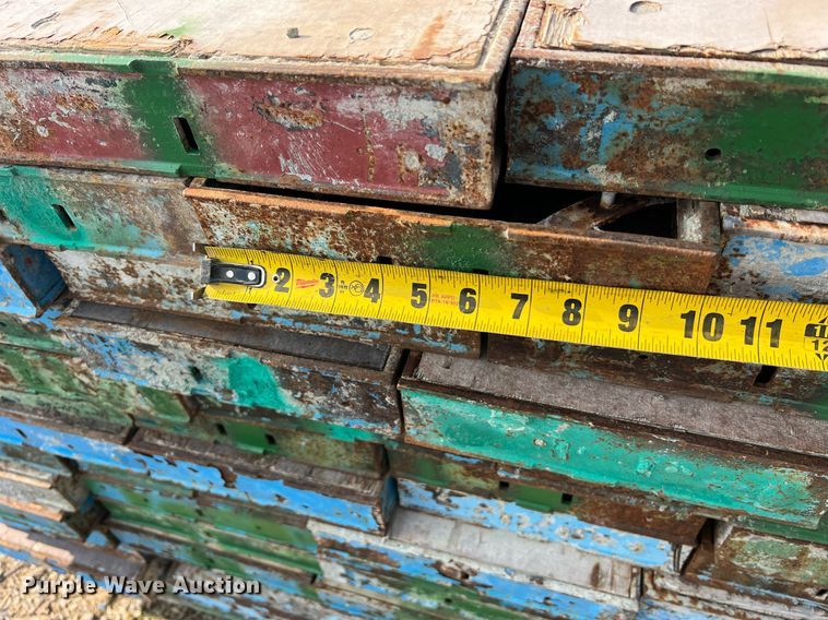 image for item II9196 (9) pallets of concrete forms