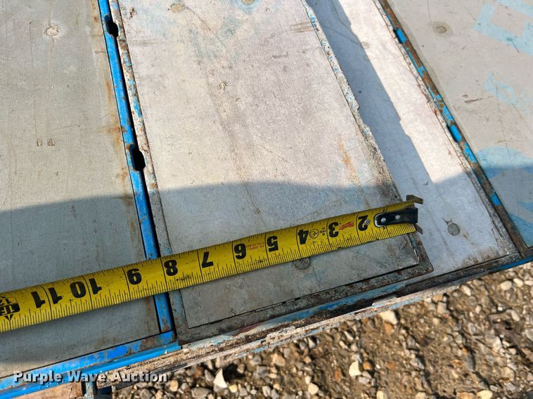 image for item II9196 (9) pallets of concrete forms