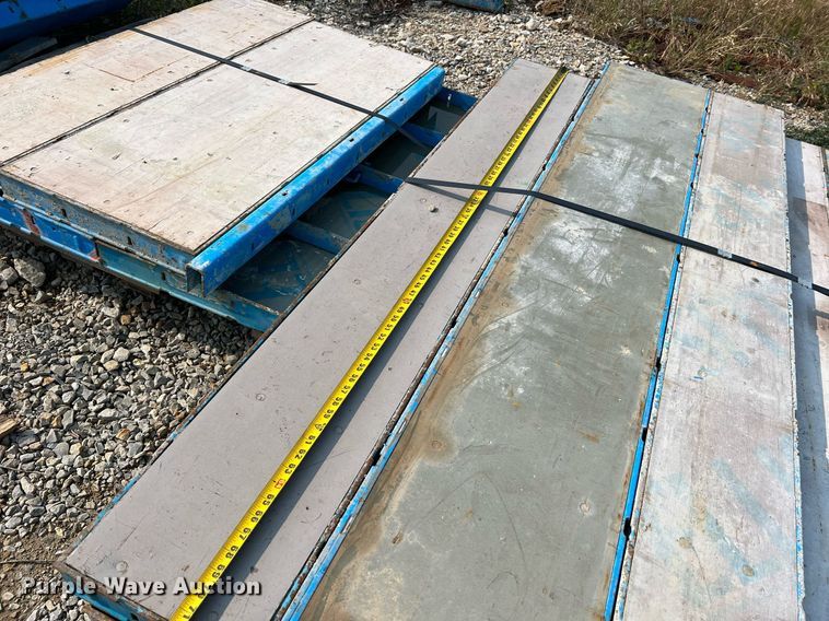 image for item II9196 (9) pallets of concrete forms