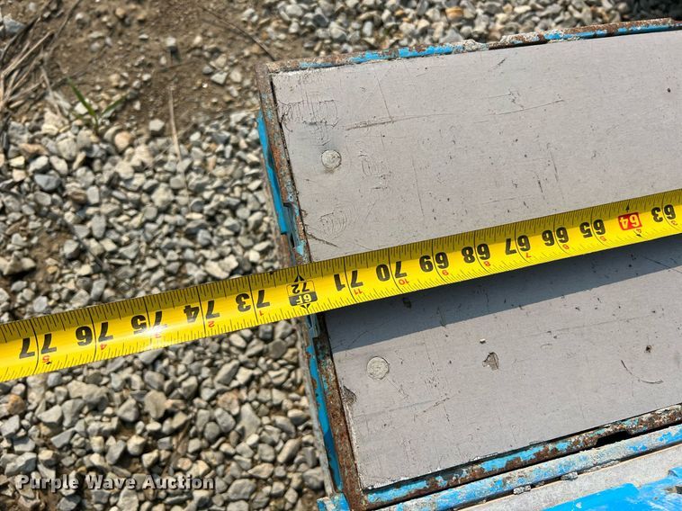 image for item II9196 (9) pallets of concrete forms