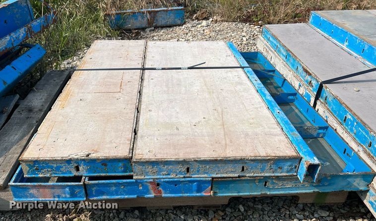 image for item II9196 (9) pallets of concrete forms