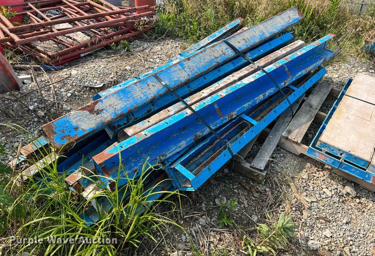 image for item II9196 (9) pallets of concrete forms