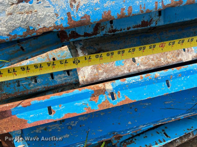 image for item II9196 (9) pallets of concrete forms