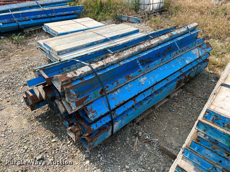 image for item II9196 (9) pallets of concrete forms