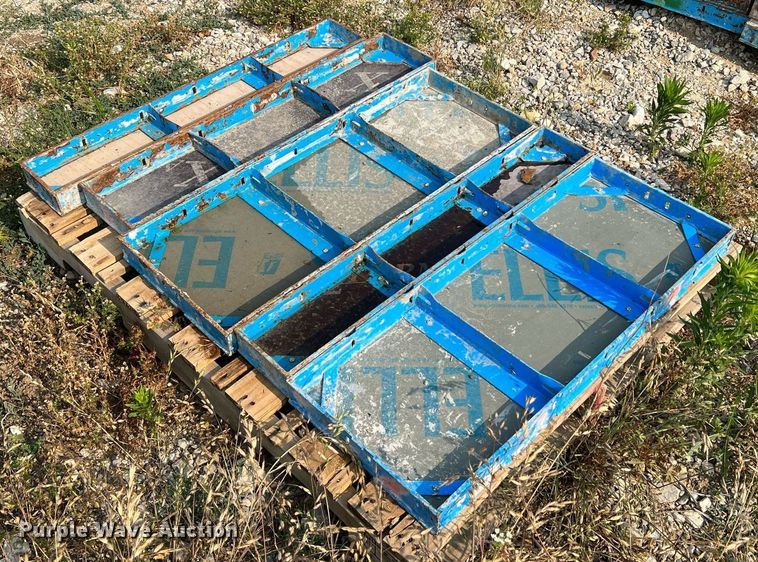 image for item II9196 (9) pallets of concrete forms