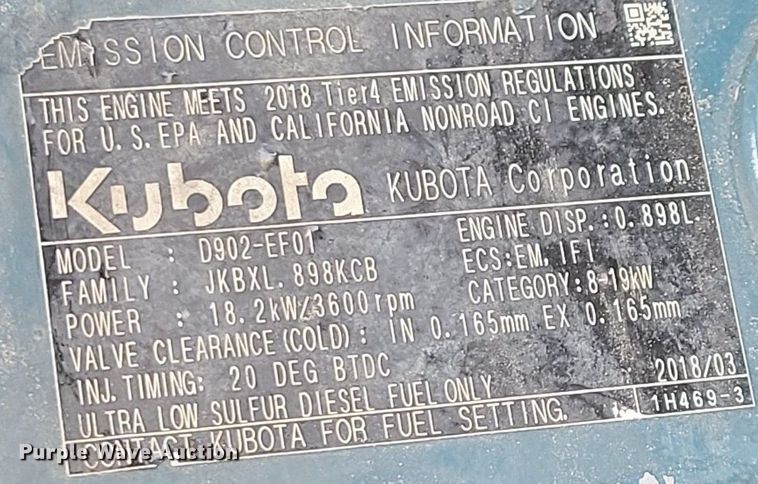 image for item JO9170 2018 Bobcat MT85  compact utility loader