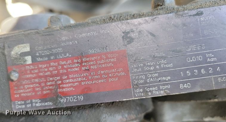 image for item JO9173 1997 Freightliner FL70  flatbed truck