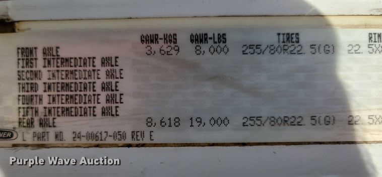 image for item JO9173 1997 Freightliner FL70  flatbed truck