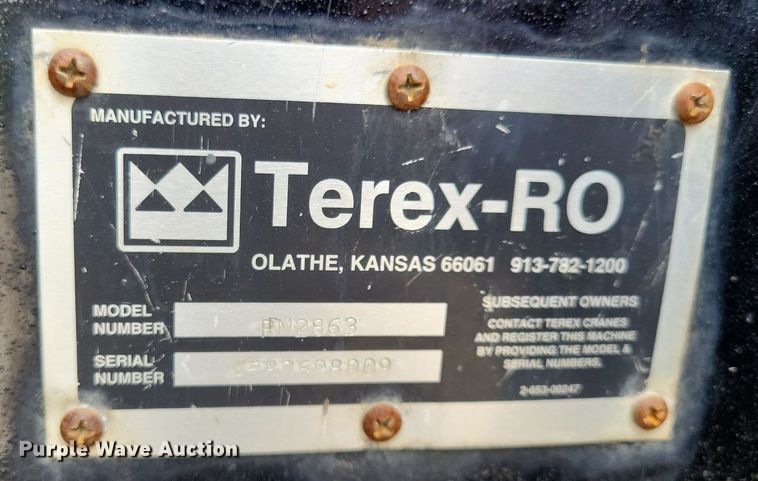 image for item JO9175 1999 Ford F800  crane truck