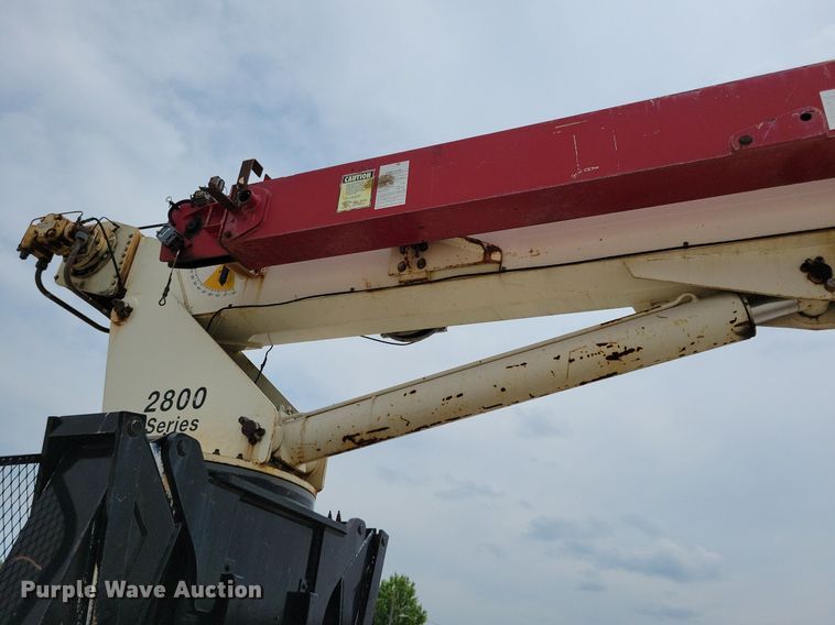 image for item JO9175 1999 Ford F800  crane truck