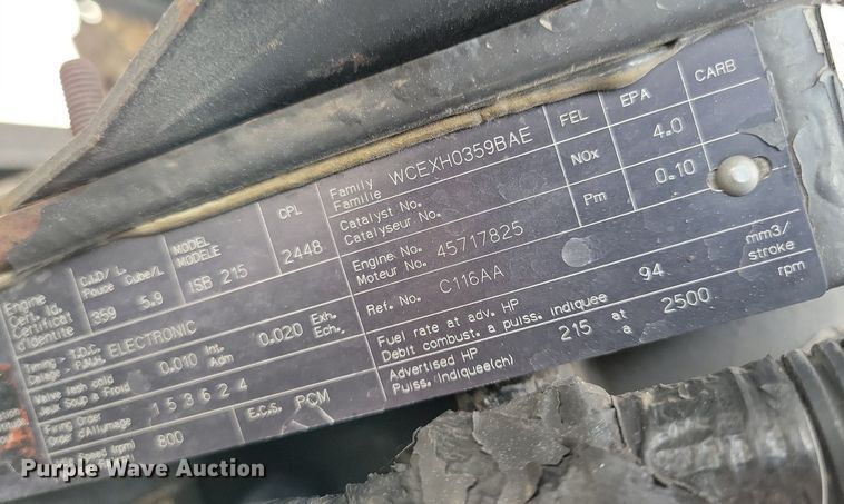 image for item JO9175 1999 Ford F800  crane truck