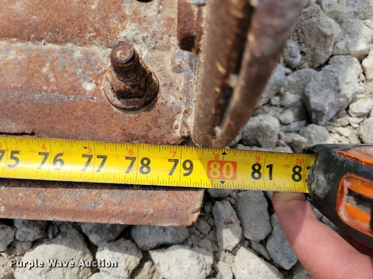 image for item JO9180 (4) skid steer buckets