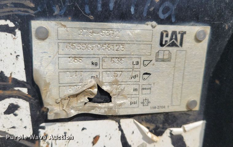 image for item JO9180 (4) skid steer buckets