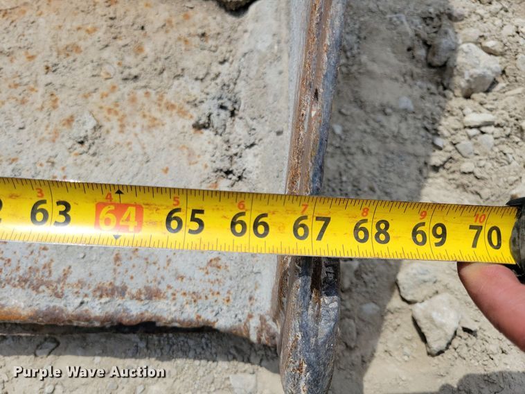 image for item JO9181 (4) skid steer buckets