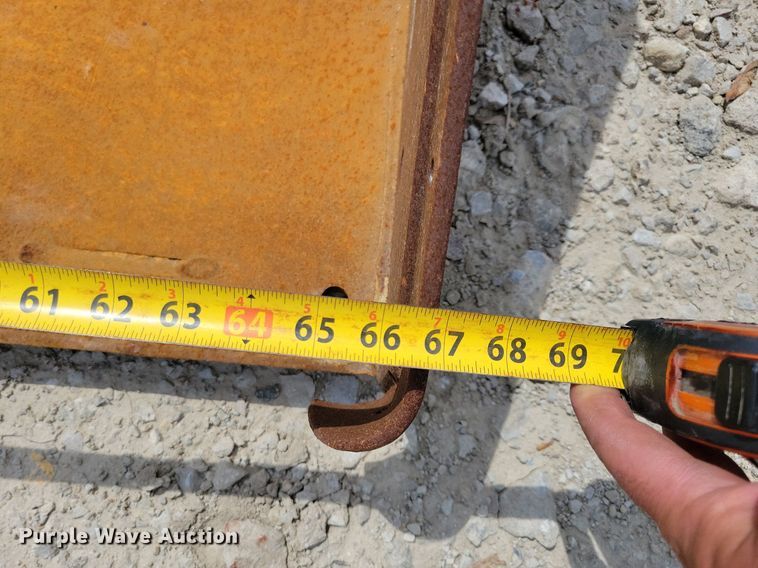 image for item JO9181 (4) skid steer buckets