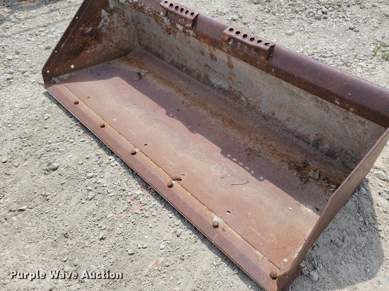 image for item JO9181 (4) skid steer buckets