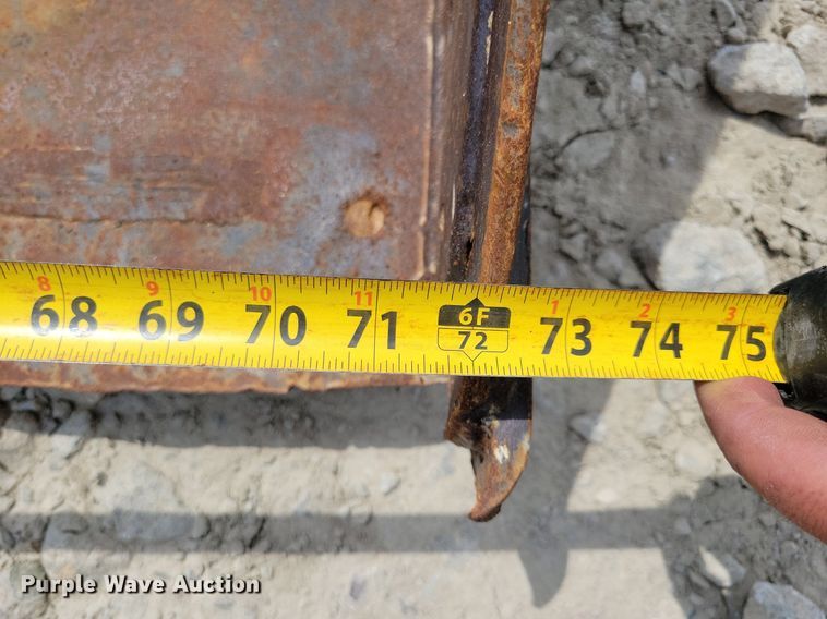 image for item JO9181 (4) skid steer buckets