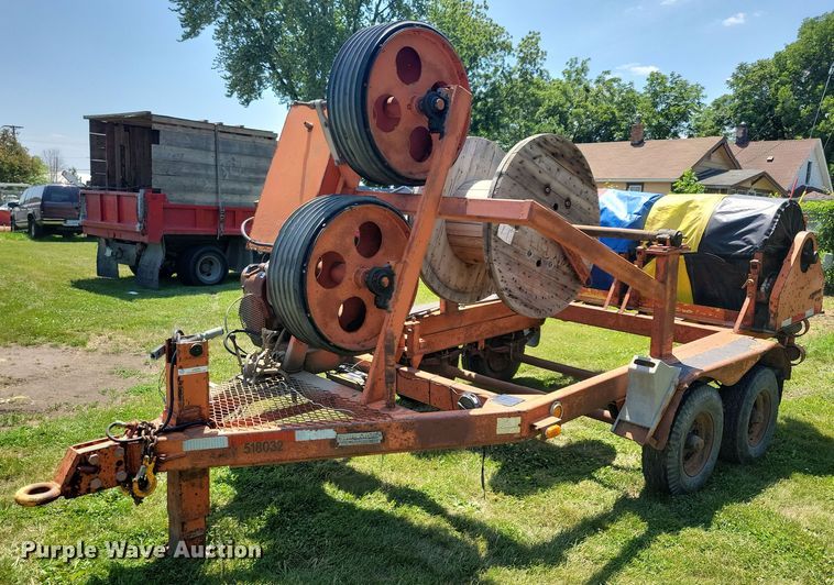 image for item JO9205 1975 Hycaloader TGF 51  reel trailer