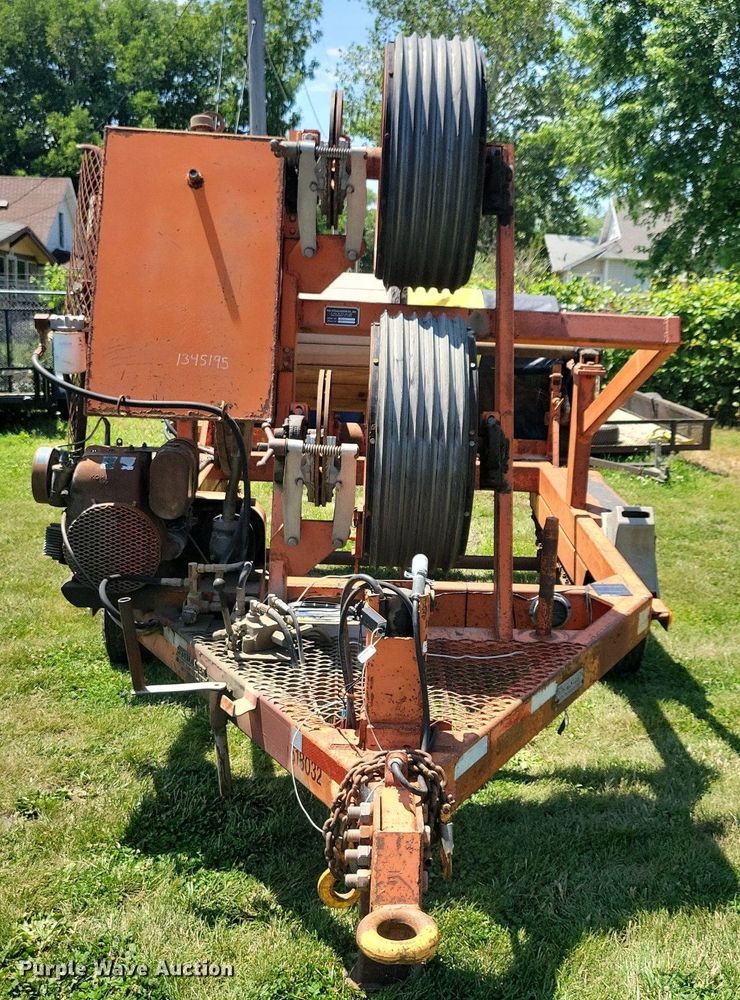 image for item JO9205 1975 Hycaloader TGF 51  reel trailer