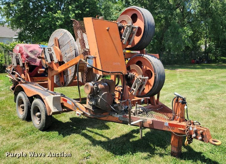 image for item JO9205 1975 Hycaloader TGF 51  reel trailer