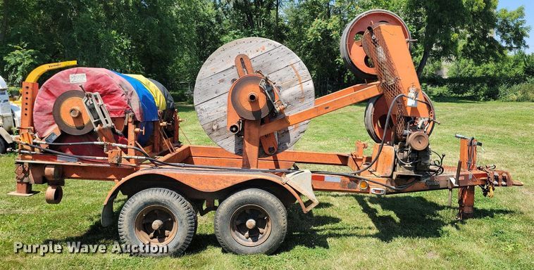 image for item JO9205 1975 Hycaloader TGF 51  reel trailer