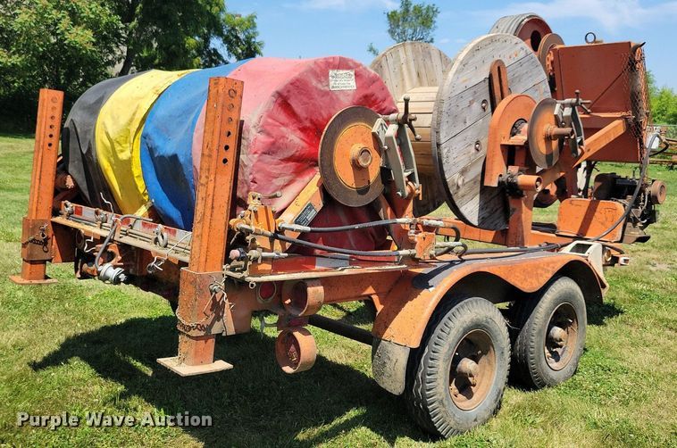 image for item JO9205 1975 Hycaloader TGF 51  reel trailer