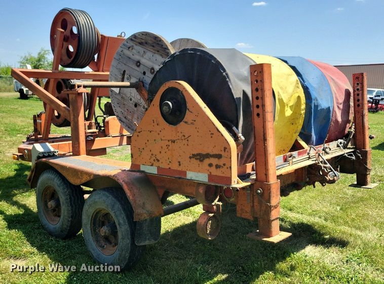 image for item JO9205 1975 Hycaloader TGF 51  reel trailer