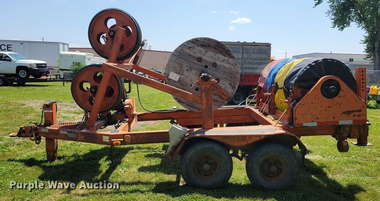 image for item JO9205 1975 Hycaloader TGF 51  reel trailer