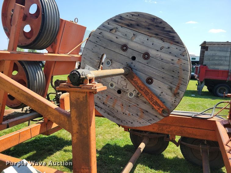 image for item JO9205 1975 Hycaloader TGF 51  reel trailer