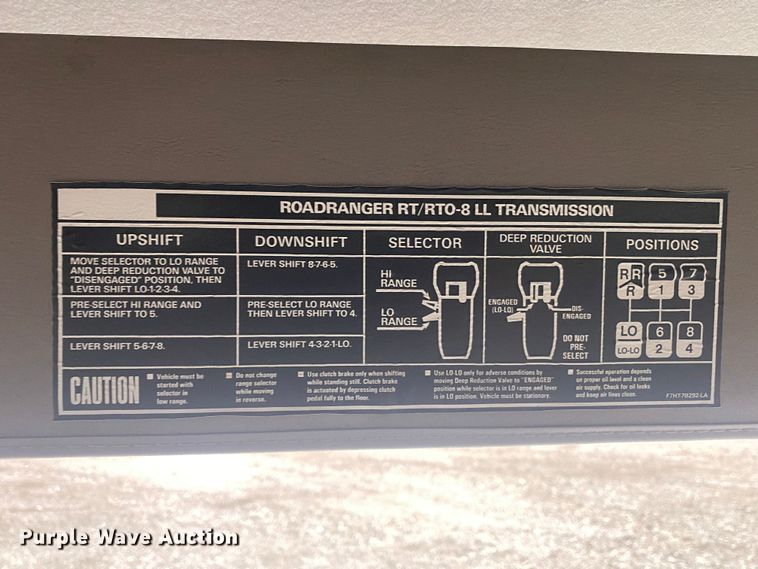 image for item JW9265 2003 Sterling Acterra  dump truck