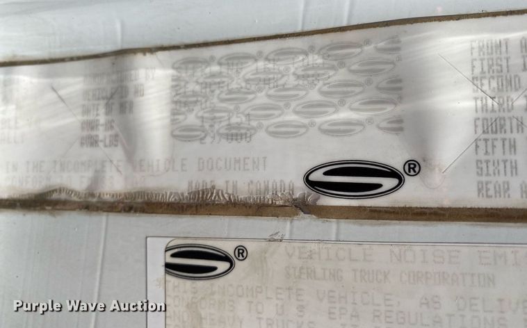 image for item KW9247 2007 Sterling Acterra  utility / service truck