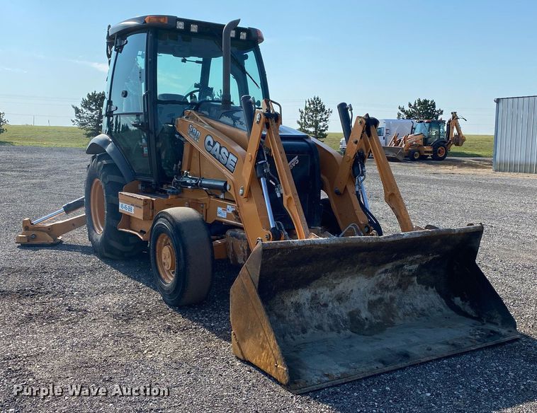 image for item KW9256 2014 Case 580 Super N  backhoe