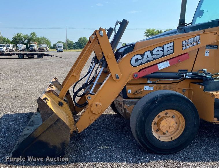 image for item KW9256 2014 Case 580 Super N  backhoe