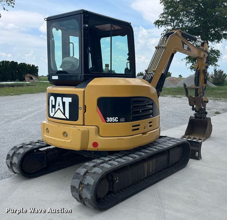 image for item LA9983 2007 Caterpillar 305C CR  mini excavator